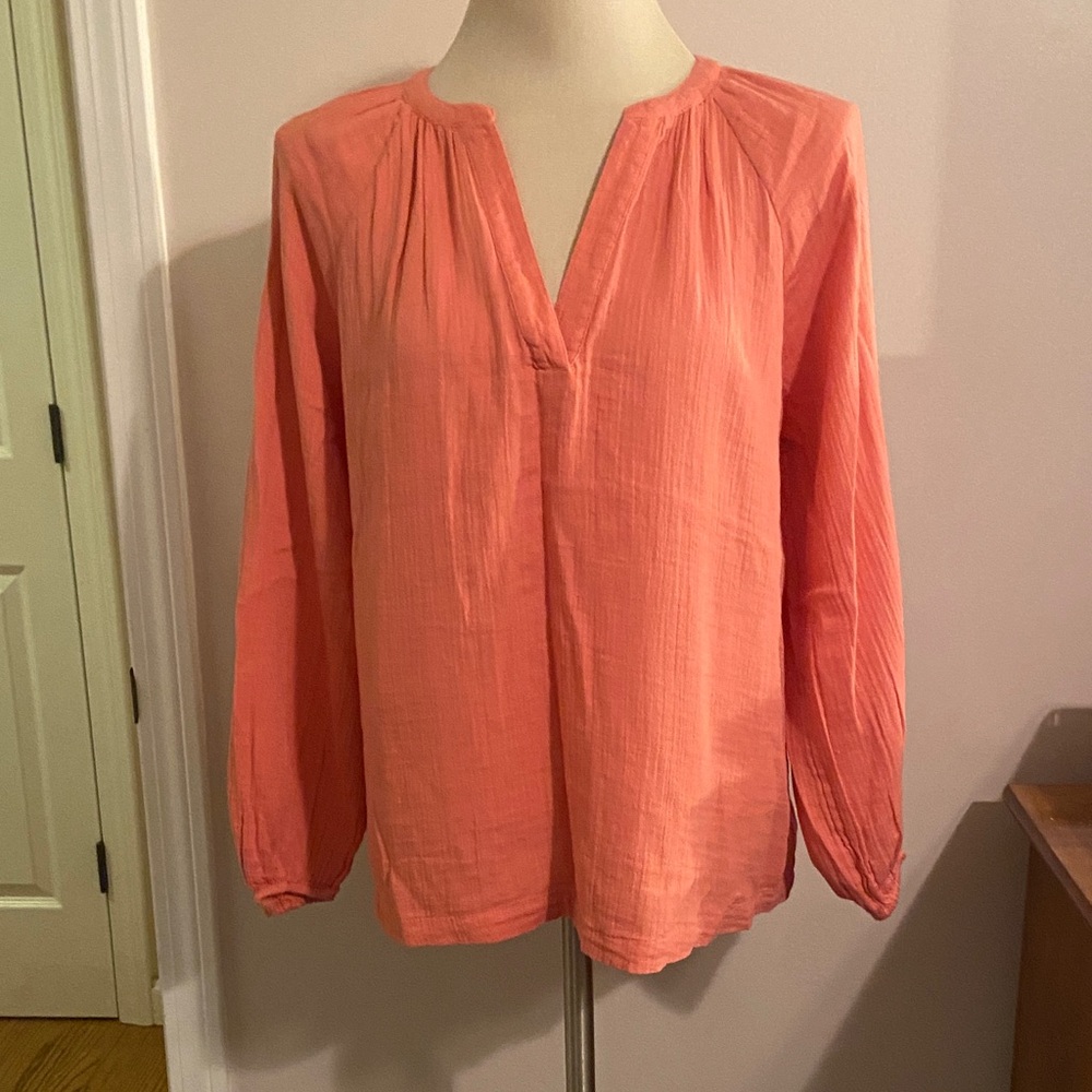 NWT Old Navy Coral Long Sleeve Women's Top